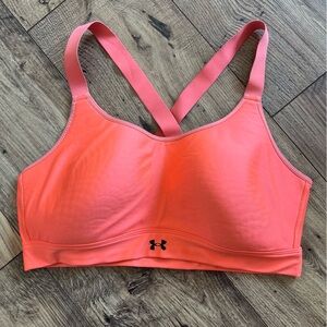 UNDER ARMOUR Orange Supportive Sports Bra